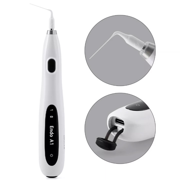 Betterway Endo A1 Dental Cordless Endoactivator Endo Activator With 60Pcs Endo Tips